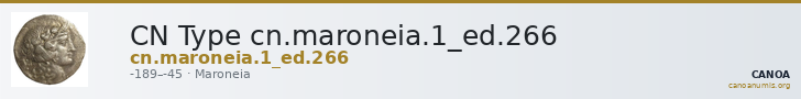 CN Type cn.maroneia.1_ed.266 — CANOA