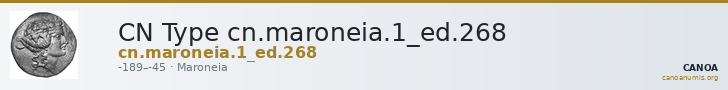 CN Type cn.maroneia.1_ed.268 — CANOA