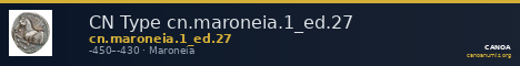 CN Type cn.maroneia.1_ed.27 — CANOA