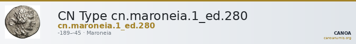 CN Type cn.maroneia.1_ed.280 — CANOA
