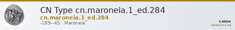 CN Type cn.maroneia.1_ed.284 — CANOA
