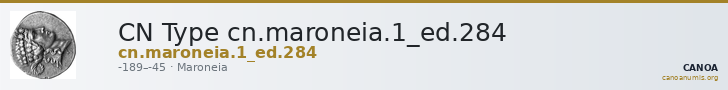 CN Type cn.maroneia.1_ed.284 — CANOA