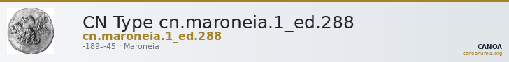 CN Type cn.maroneia.1_ed.288 — CANOA