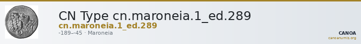 CN Type cn.maroneia.1_ed.289 — CANOA