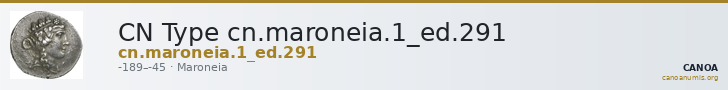 CN Type cn.maroneia.1_ed.291 — CANOA