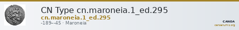 CN Type cn.maroneia.1_ed.295 — CANOA