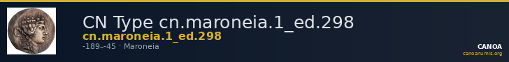 CN Type cn.maroneia.1_ed.298 — CANOA