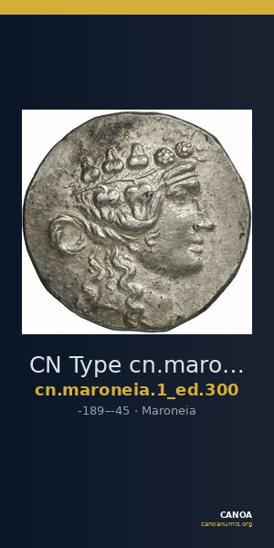 CN Type cn.maroneia.1_ed.300 — CANOA