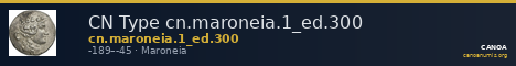 CN Type cn.maroneia.1_ed.300 — CANOA