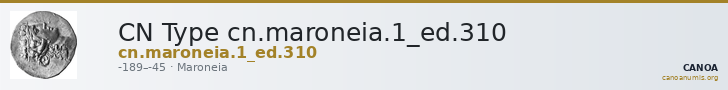 CN Type cn.maroneia.1_ed.310 — CANOA