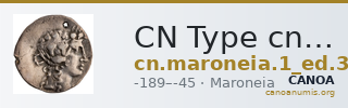 CN Type cn.maroneia.1_ed.312 — CANOA