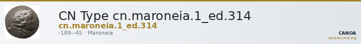 CN Type cn.maroneia.1_ed.314 — CANOA