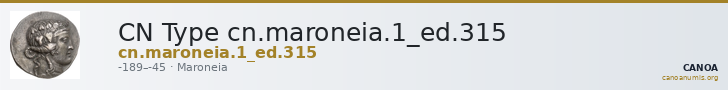 CN Type cn.maroneia.1_ed.315 — CANOA
