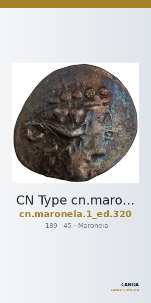 CN Type cn.maroneia.1_ed.320 — CANOA