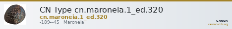 CN Type cn.maroneia.1_ed.320 — CANOA