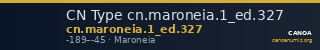 CN Type cn.maroneia.1_ed.327 — CANOA