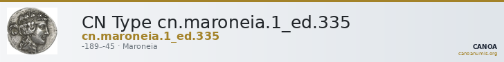 CN Type cn.maroneia.1_ed.335 — CANOA