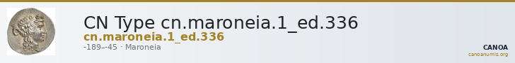 CN Type cn.maroneia.1_ed.336 — CANOA