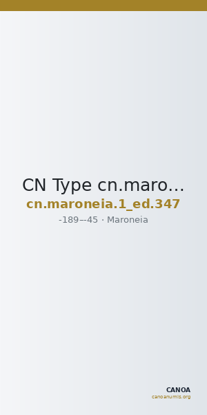 CN Type cn.maroneia.1_ed.347 — CANOA