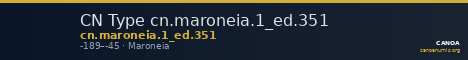 CN Type cn.maroneia.1_ed.351 — CANOA