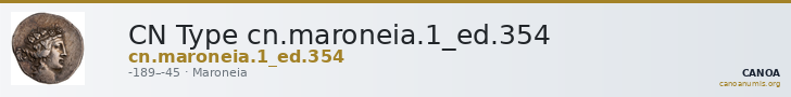 CN Type cn.maroneia.1_ed.354 — CANOA