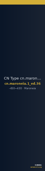 CN Type cn.maroneia.1_ed.36 — CANOA
