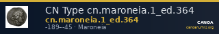 CN Type cn.maroneia.1_ed.364 — CANOA