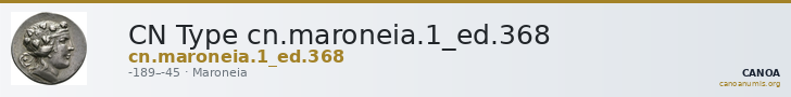 CN Type cn.maroneia.1_ed.368 — CANOA