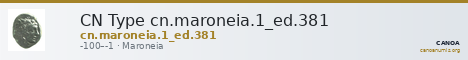 CN Type cn.maroneia.1_ed.381 — CANOA