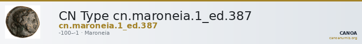 CN Type cn.maroneia.1_ed.387 — CANOA