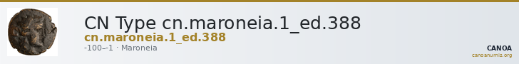 CN Type cn.maroneia.1_ed.388 — CANOA