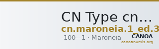 CN Type cn.maroneia.1_ed.390 — CANOA