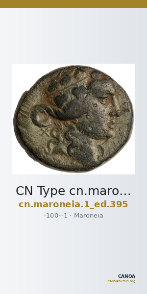 CN Type cn.maroneia.1_ed.395 — CANOA