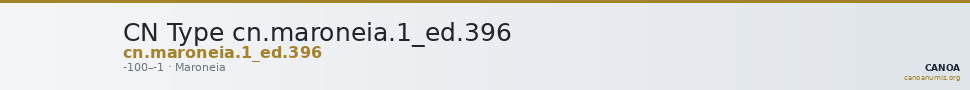 CN Type cn.maroneia.1_ed.396 — CANOA