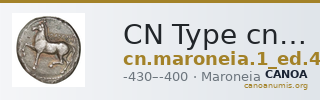CN Type cn.maroneia.1_ed.40 — CANOA