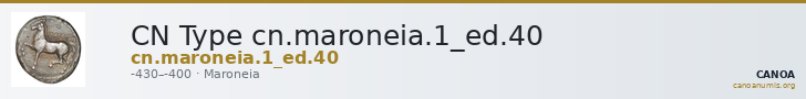 CN Type cn.maroneia.1_ed.40 — CANOA