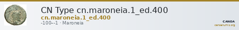 CN Type cn.maroneia.1_ed.400 — CANOA