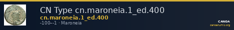 CN Type cn.maroneia.1_ed.400 — CANOA