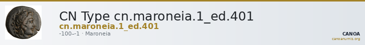 CN Type cn.maroneia.1_ed.401 — CANOA