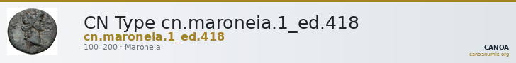 CN Type cn.maroneia.1_ed.418 — CANOA
