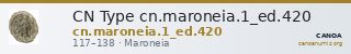 CN Type cn.maroneia.1_ed.420 — CANOA