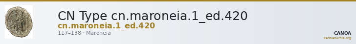 CN Type cn.maroneia.1_ed.420 — CANOA