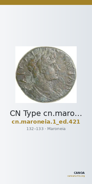 CN Type cn.maroneia.1_ed.421 — CANOA