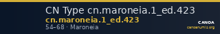 CN Type cn.maroneia.1_ed.423 — CANOA