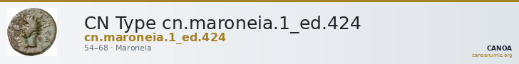 CN Type cn.maroneia.1_ed.424 — CANOA