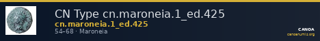 CN Type cn.maroneia.1_ed.425 — CANOA