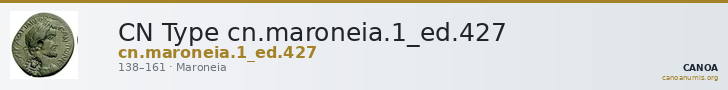 CN Type cn.maroneia.1_ed.427 — CANOA