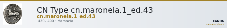 CN Type cn.maroneia.1_ed.43 — CANOA