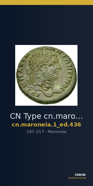 CN Type cn.maroneia.1_ed.436 — CANOA