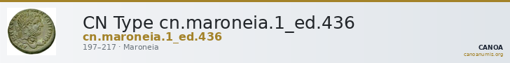 CN Type cn.maroneia.1_ed.436 — CANOA